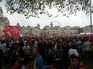  foule nombreuse pour accueillir les marathoniens